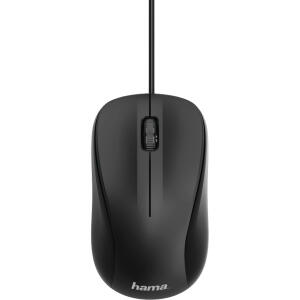 Optische 3-Tasten-Maus MC 300,schwarz - kabelgebunden