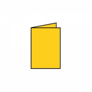 Coloretti Karten 5 Stück A7Hd Goldgelb