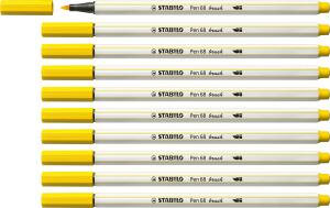 STABILO Pen 68 brush gelb