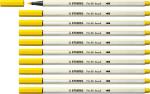 STABILO Pen 68 brush gelb