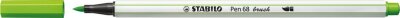 STABILO Pen 68 brush laubgrün