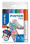 Marker Pintor fein 6er Set Fun