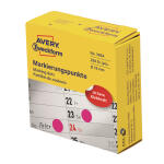 Zweckform Markierungspunkte D19mm magenta 3854 i.Spender