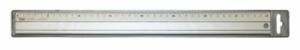 Aluminiumlineal 40cm m.Anti-Rutschbeschichtung