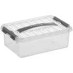 Box 4 Liter für DIN A5 transparent - mit Tragegriff...