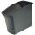 HAN Papierkorb MONDO - 18 Liter, rechteckig, ergonomisch schlank, schwarz