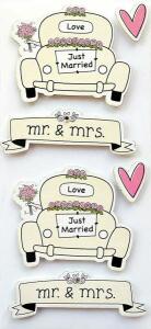 Sticker Just married