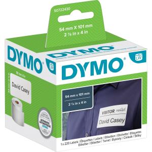 Dymo LabelWriter™ Etikettenrollen Versandetikett 54x101 mm weiß