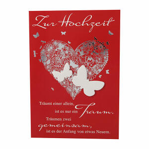 Hochzeit 4 Jahreszeiten Klappkarte Motiv 18