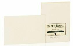Karten 20 Stück A6 Paper Royal Cham. Gerippt
