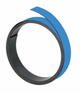 Magnetband 10mmx100cm hellblau, beschriftbar