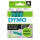 Dymo Schriftband D1 Kunststoff laminiert 7 mx12 mm Schwarz/Grün