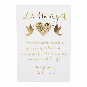 Hochzeit 4 Jahreszeiten Klappkarte Motiv 14