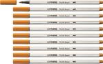 STABILO Pen 68 brush ocker dunkel