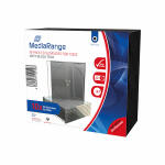 CD Hüllen Slim 10ST schwarz MEDIARANGE BOX32