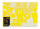 Idena Versandtasche PP C4 Neon gelb