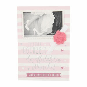 Hochzeit 4 Jahreszeiten Klappkarte Motiv 9