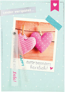 Anlässe für Kartentruhe Geburtstag Motiv 17 - .#MGlückwunschkarte nachträglich .#M