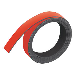 Franken Magnetband - 100 cm x 10 mm, rot