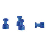 Memohalter 18x11mm dunkelblau,Haftkraft 400g