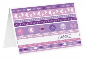 Danksagungen 4/4 Kommunion, Konfirmation - Marie