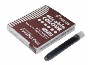 Patronen für Parallel Pen braun 6 Stück