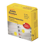 Zweckform Markierungspunkte D10mm gelb 3852 i.Spender