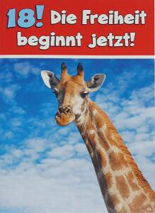 Glückwunschkarte Tiere Motiv 6028-A-44