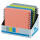 Spiral Album 18x19cm zum Einkleben Fine Art - grau, limette, hellblau, coralle, für 30 Fotos 10x15cm Hama