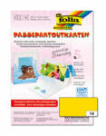 Passepartoutkarten+Kuvert rechteckig Bananeng.5 St.