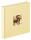Selbstklebealbum Fun creme, 33x34 cm - 50 weisse Seiten