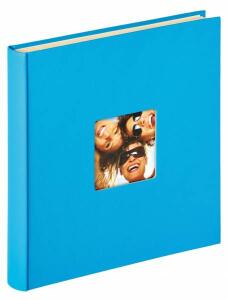 Selbstklebealbum Fun oceanblau, 33x34 cm - 50 weisse Seiten
