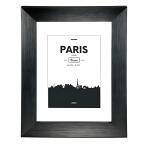 Bilderrahmen Kunststoff Paris schwarz 10x15cm - für...