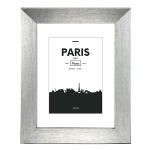 Bilderrahmen Kunststoff Paris silber 10x15cm - für...