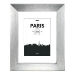 Bilderrahmen Kunststoff Paris silber 13x18cm - für...