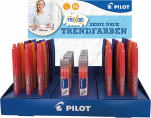 Display Frixion Ball 0.7 64 Teile neue Farben 2020 - Pilot, radierbar