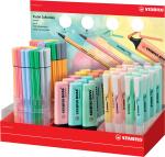 Stabilo Tintenschreiber Textmarker Fasermaler Display M