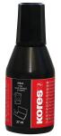 Stempelfarbe ohne Öl, 27ml schwarz mit Verstreicher...