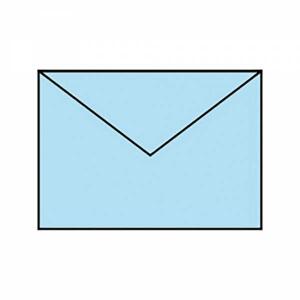 Briefhülle B6 5ST himmelblau COLORETTI 220720517