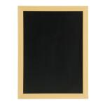 Securit Woody Kreidetafel schwarz Kreidestift inklusive