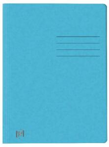 Oxford Schnellhefter TOP FILE+, A4, aus 390 g/m² Karton, für ca. 200 DIN A4-Blätter, mit aufgedrucktem Beschriftungsfeld auf Vorder- und Rückseite, für kaufm. oder Amtsheftung, aqua