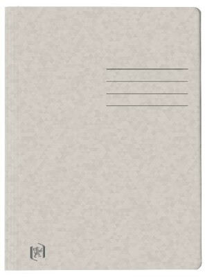 Oxford Schnellhefter TOP FILE+, A4, aus 390 g/m² Karton, für ca. 200 DIN A4-Blätter, mit aufgedrucktem Beschriftungsfeld auf Vorder- und Rückseite, für kaufm. oder Amtsheftung, chamois