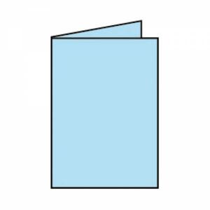 Briefkarte B6 HD 5ST himmelblau COLORETTI 220719517