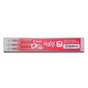 Pilot Tintenrollermine FriXion BLS-FR5 - 0,3 mm, rot, 3er Pack