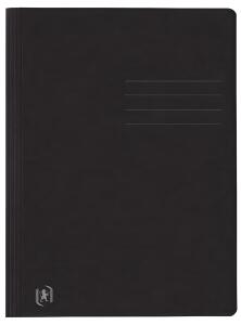 Oxford Schnellhefter TOP FILE+, A4, aus 390 g/m² Karton, schwarz