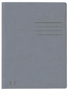 Oxford Schnellhefter TOP FILE+, A4, aus 390 g/m² Karton, grau