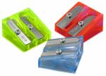 Doppelspitzer Kunststoff Blockform 3 Farben