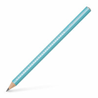 Faber Castell Bleistift Sparkle Jumbo B pearl türkis