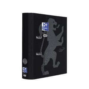Ordner A4 8cm SOFT TOUCH schwarz OXFORD 400104029
