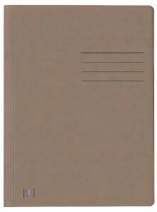 Oxford Schnellhefter TOP FILE+, A4, aus 390 g/m² Karton, braun